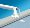 whirlwind above-ground swimming pool solar cover reel ~ various widths available