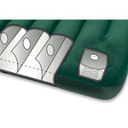 Inflatable Downy Outdoor Camping Air Mattress with Foot Pump, Twin (5-Pack)