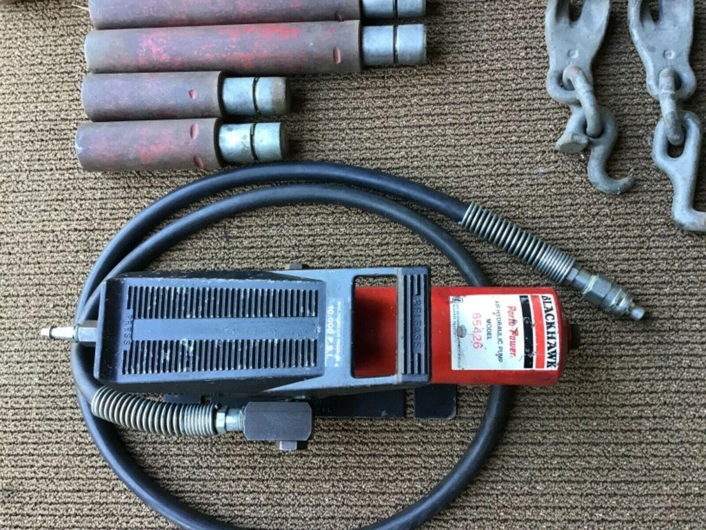 Blackhawk power pad frame machine equipment.