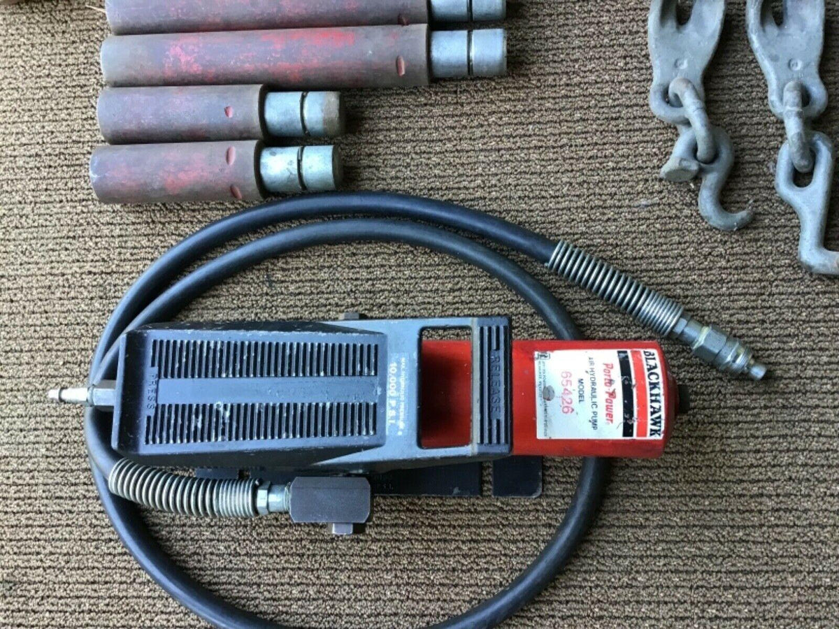 Blackhawk power pad frame machine equipment.