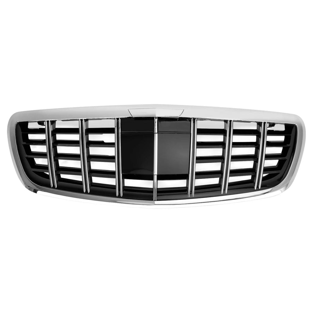 2014-2023 Benz S-Class W222 S680 S400 S450 S500 S550 S560 S580 S600 S650 BRABUS Style Grille Without ACC Chrome Generic