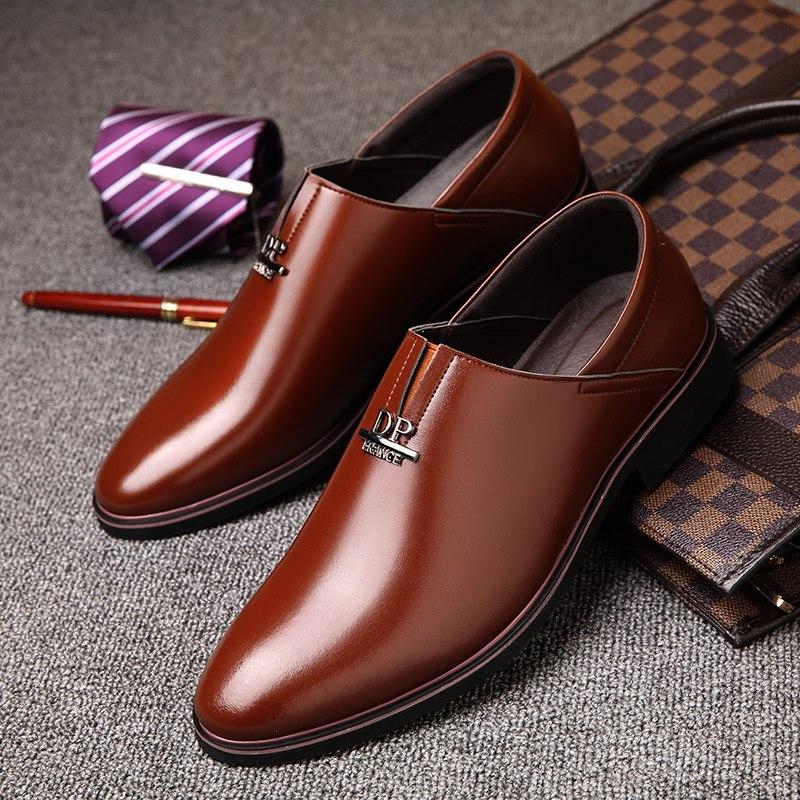 Shoes - 2021 Men's Leather Formal Dress Shoes