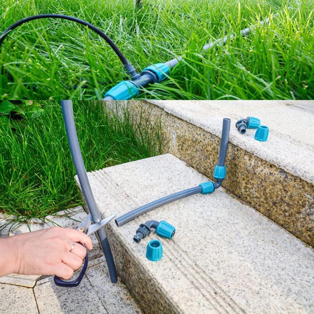 BBGS Automatic Drip Irrigation System with Hose & Adjustable Nozzle, Garden Watering Mist Cooling Outdoors Atomization Kits for Balcony Patio Lawn (Color : Style 6)