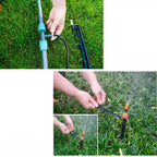 BBGS Automatic Micro Irrigation System, Distribution Watering Atomizing Nozzle Mister Dripper Kit for Garden, Patio, Lawn, Greenhouse, Plants
