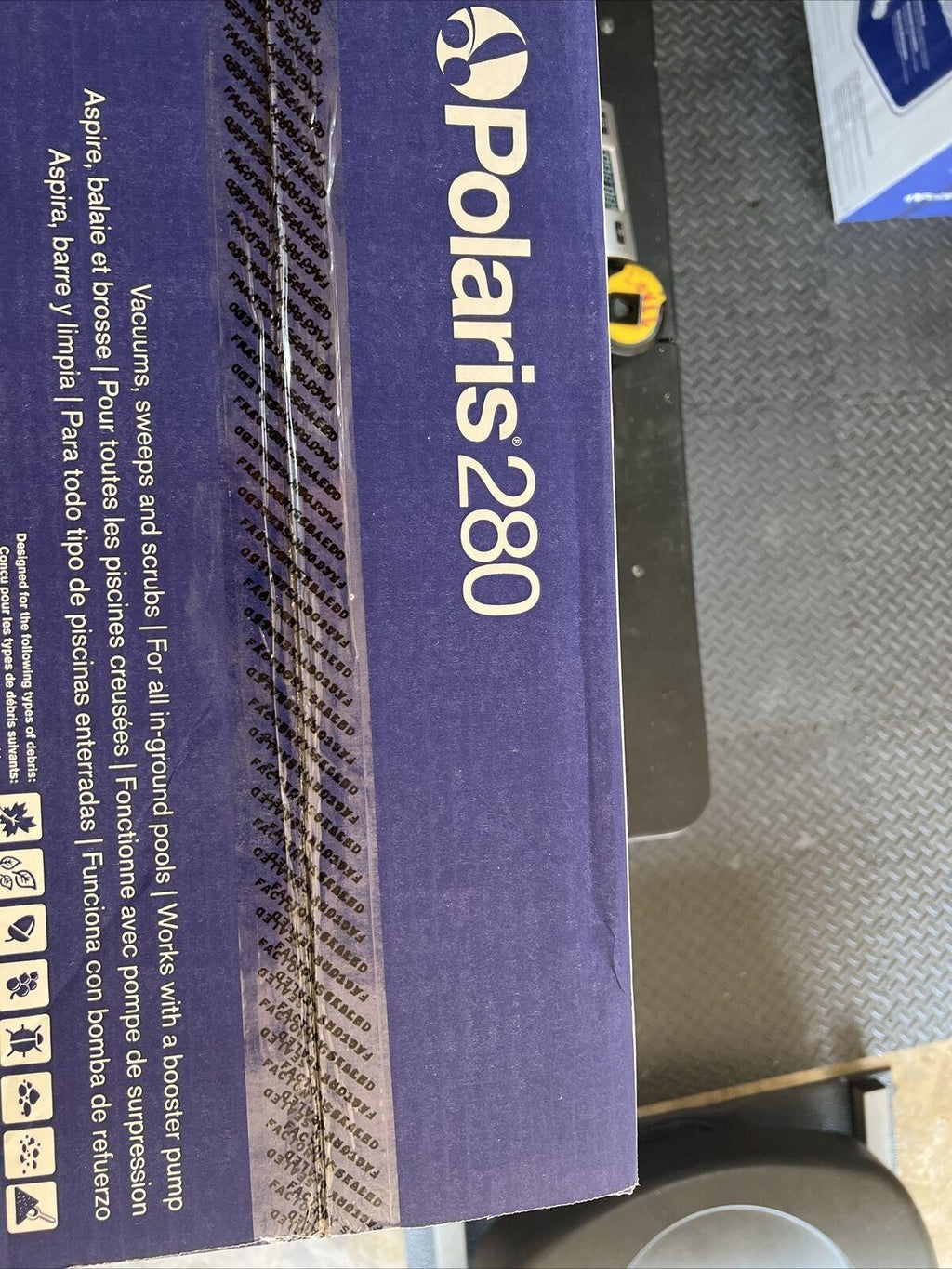 polaris 280 black max pool cleaner (head only)