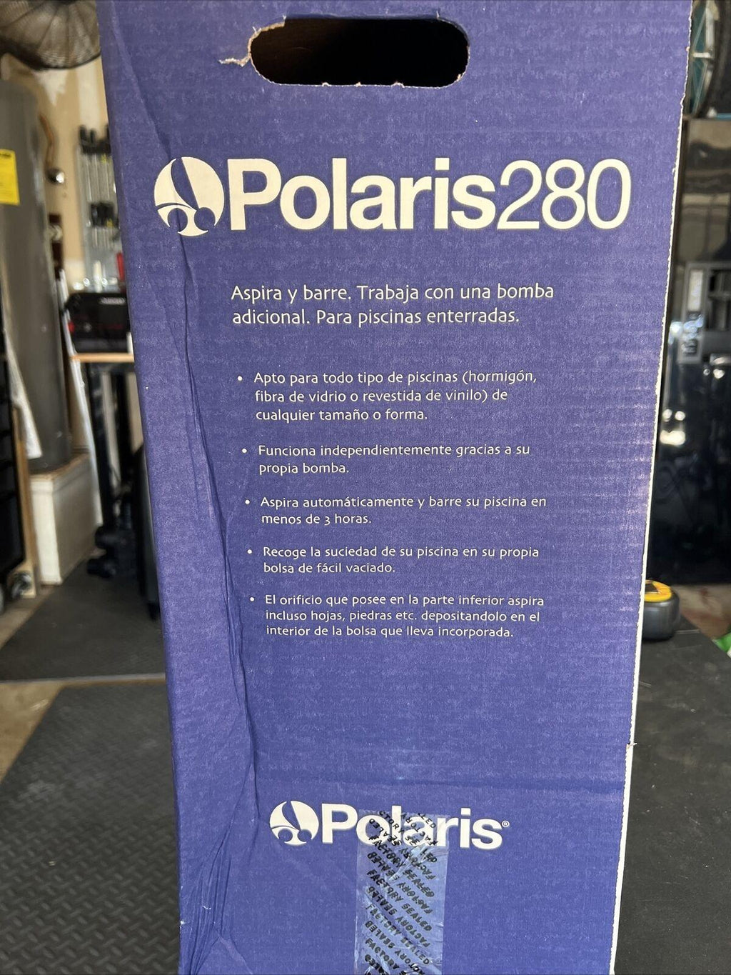 polaris 280 black max pool cleaner (head only)