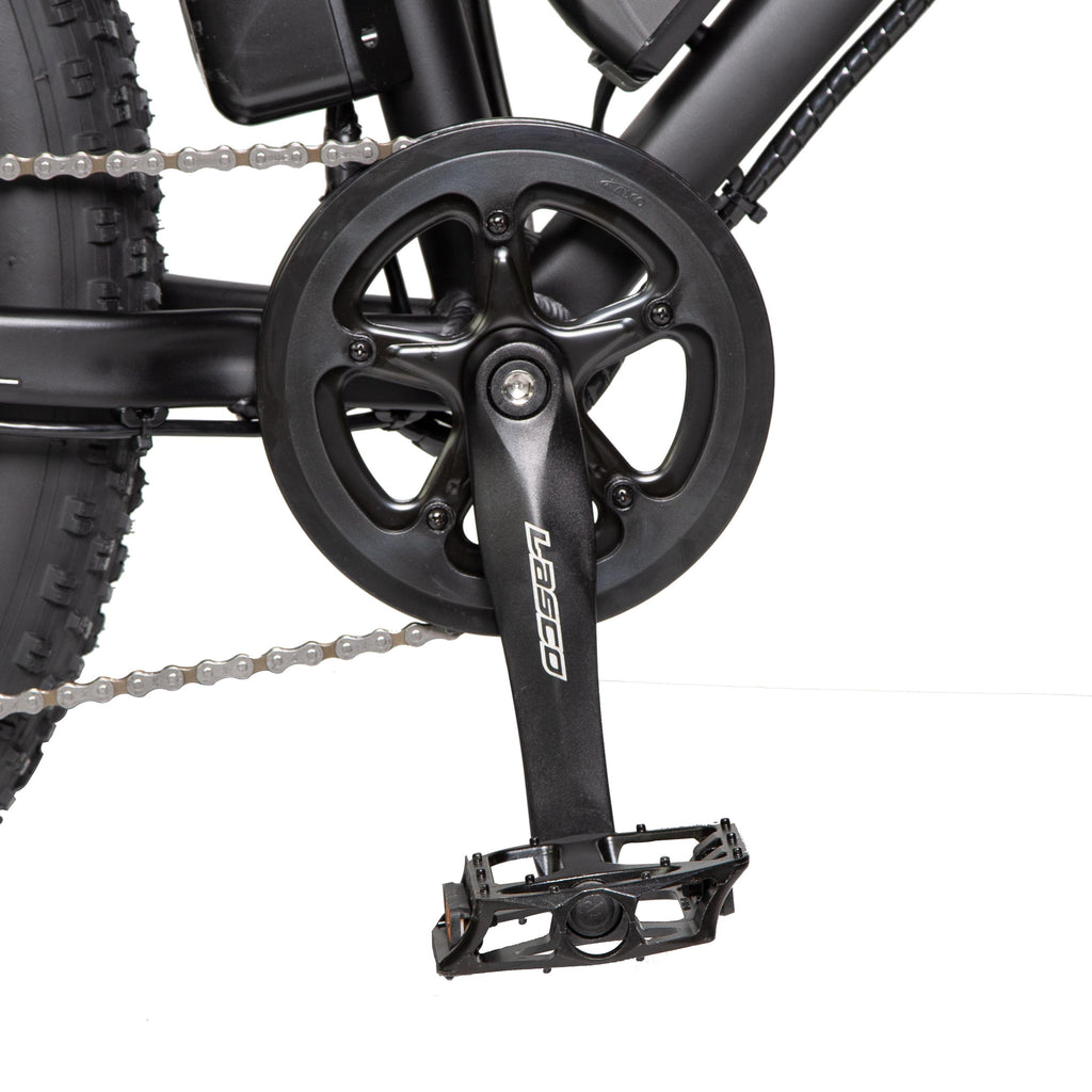 26" 36V 500W Fat Tire Electric Bicycle Mountain Beach e-Bike Removable Battery 7 Speed