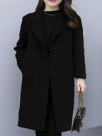 Woolen Mid-length Coat