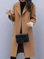 Woolen Mid-length Coat