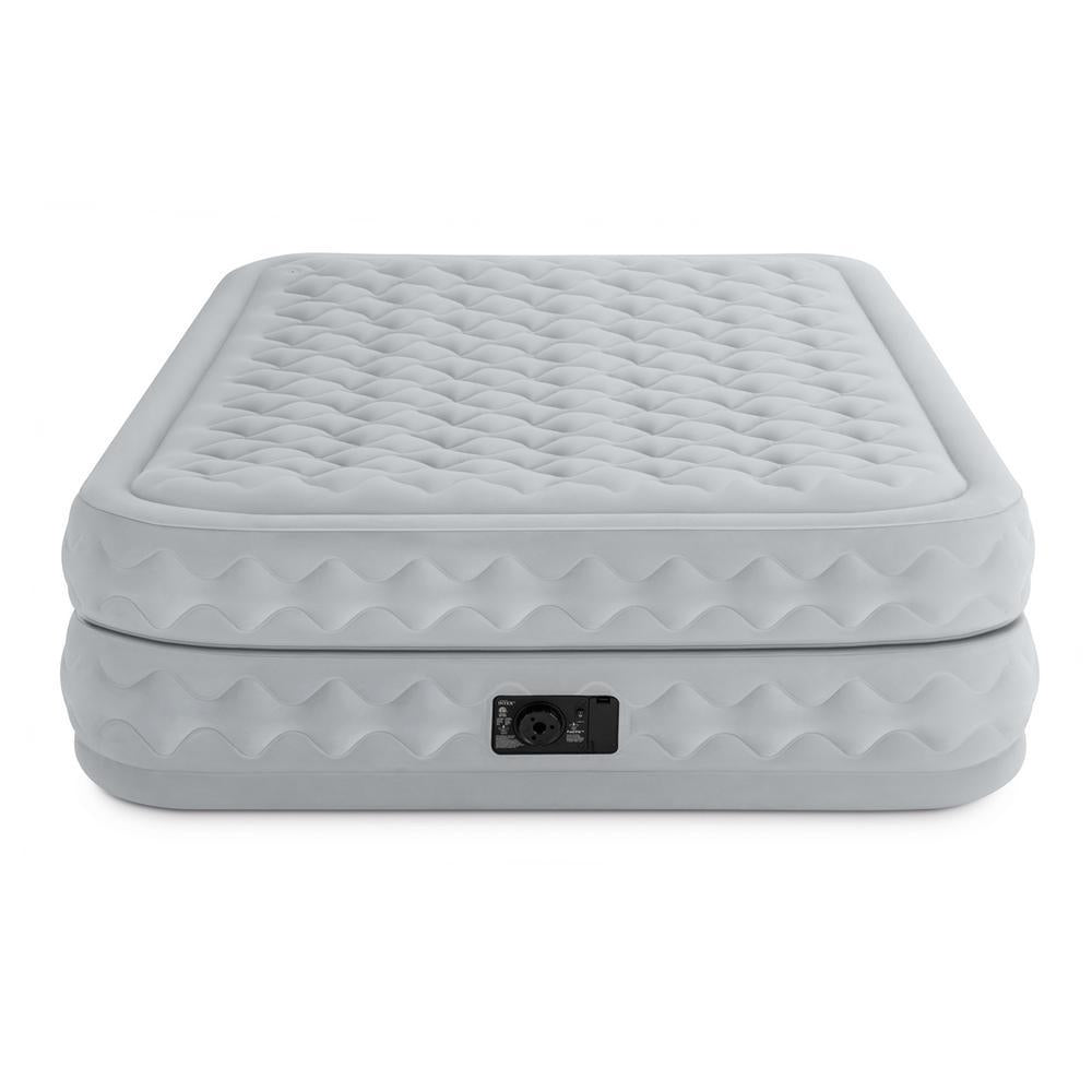 Queen Supreme Air Flow Bed Airbed Mattress with -In Pump (2-Pack)