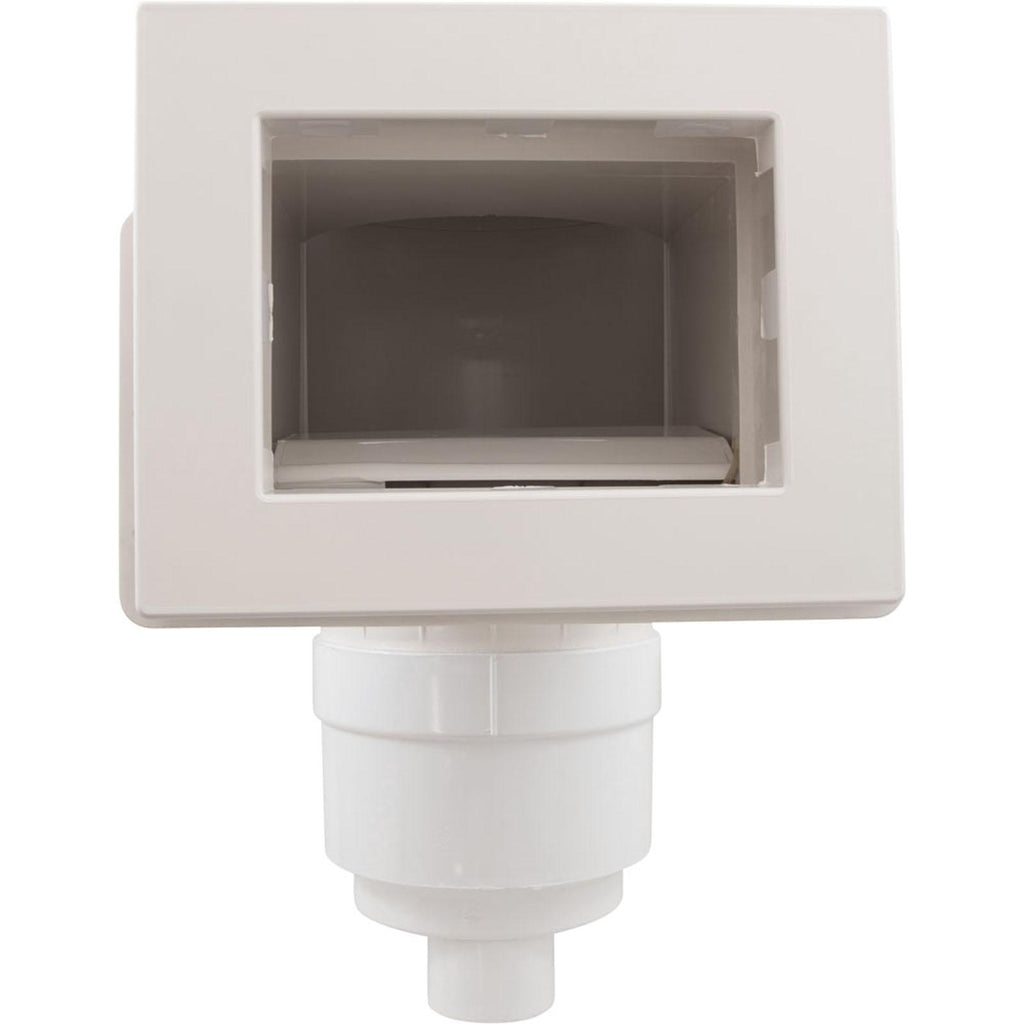 Waterway Plastics Skimmer Complete, WW Renegade, Fiberglass, 2", wht, Square