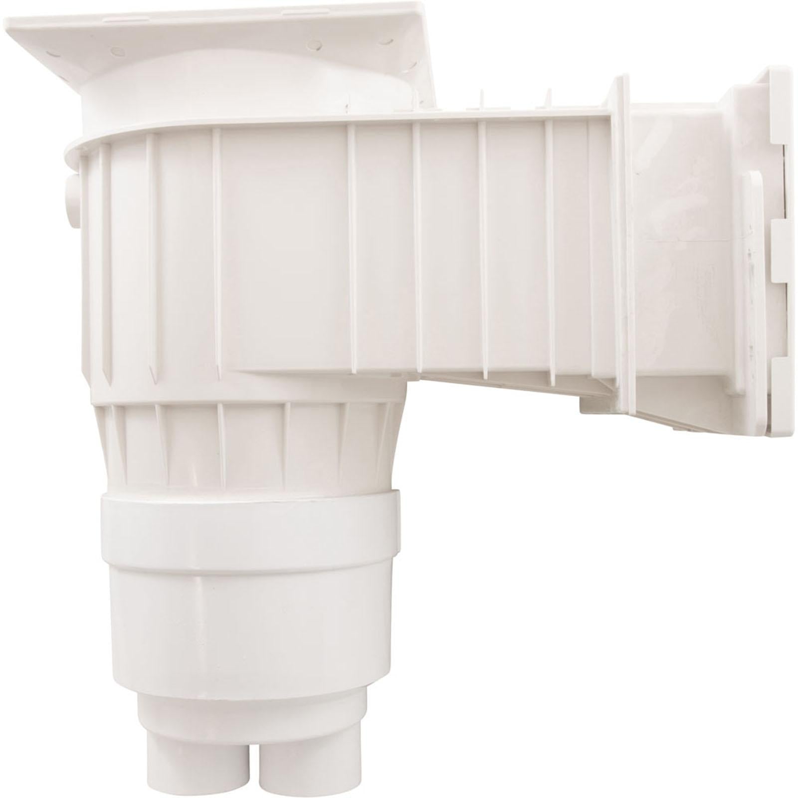 Waterway Plastics Skimmer Complete, WW Renegade, Fiberglass, 2", wht, Square