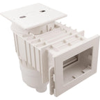 Waterway Plastics Skimmer Complete, WW Renegade, Fiberglass, 2", wht, Square