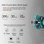 SH26 Electric Bike for Adults, Electric Mountain Bike, 26 Inch Wheels, Max 18.64mph, E-Bike for Adults Women Men Ladies Teenagers