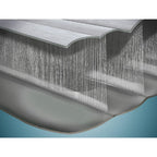 Queen Comfort Plush Elevated Mattress Airbed with -In Pump (2-Pack)