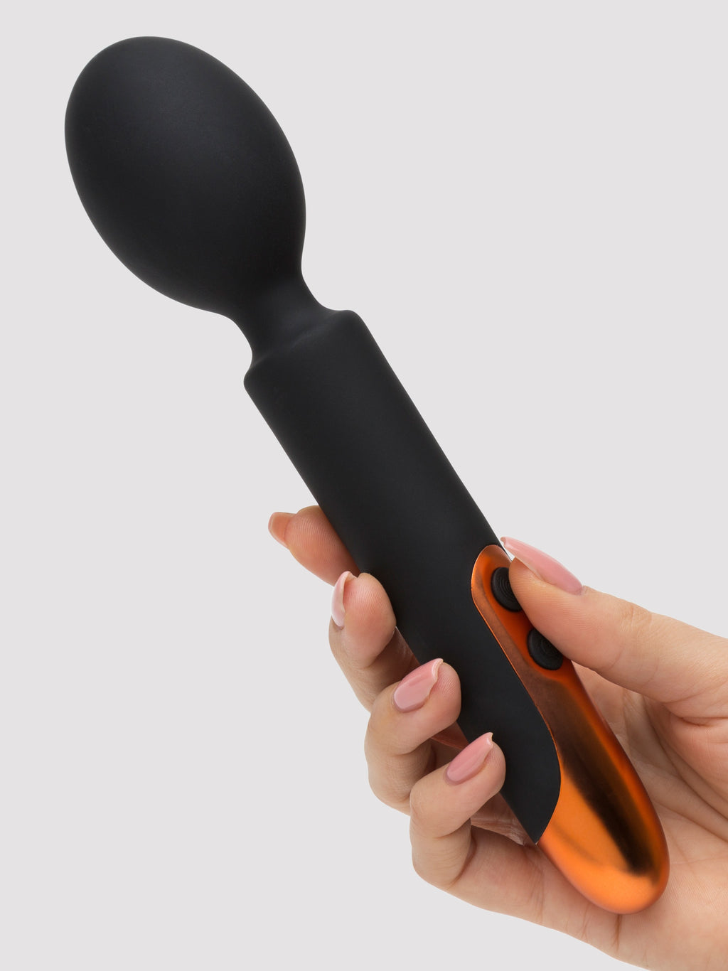Rocks Off Oriel 10 Function Rechargeable Wand Vibrator, Black