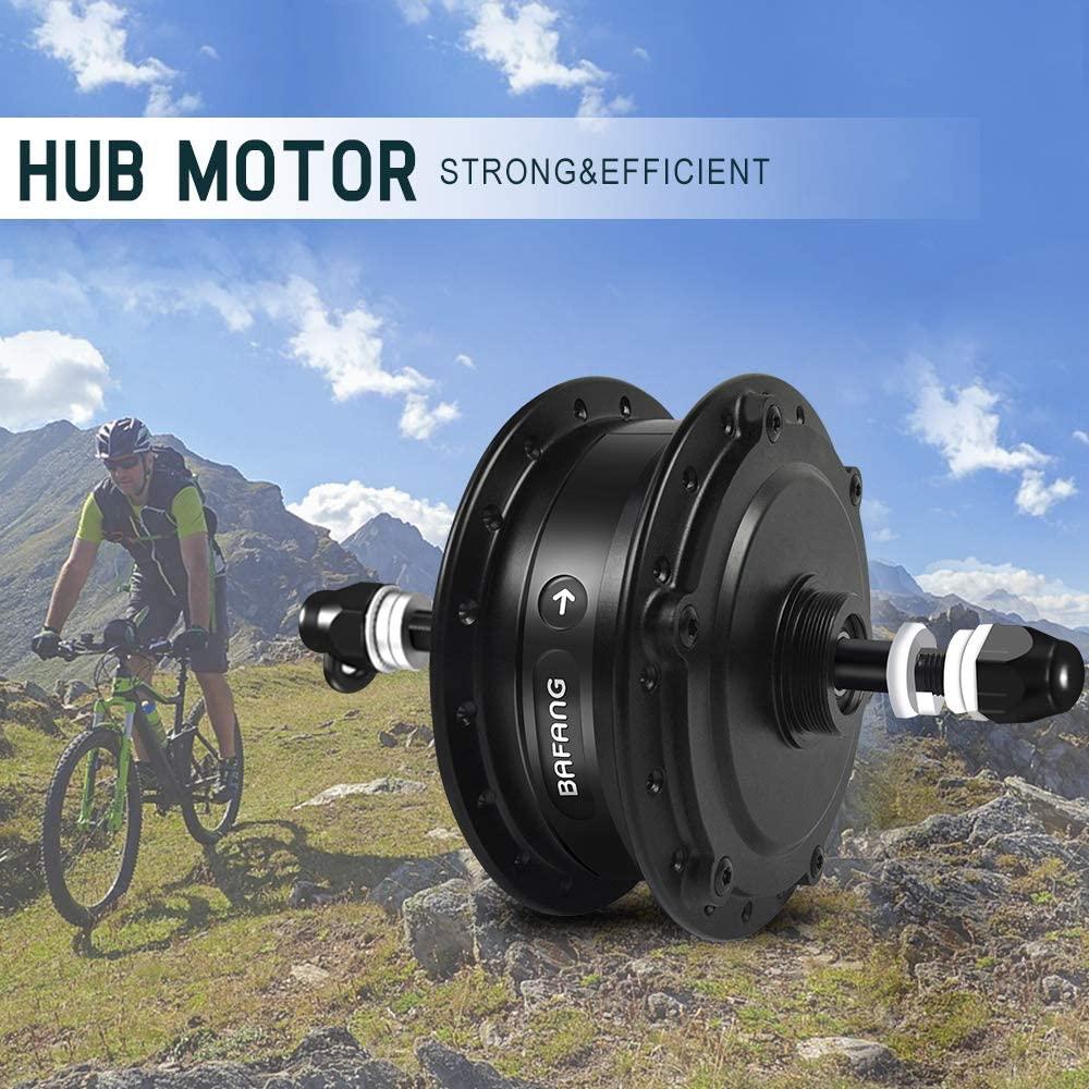 BAFANG 48V 500W Front Hub Motor Electric Bike Conversion Kit for 20 26 27.5 700c inch Wheel Drive Engine with LCD Display with Battery and Charger
