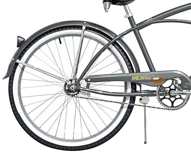 Micargi Beach Cruiser in Flint Gray Finish