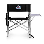 Colorado Avalanche Black Sports Chair
