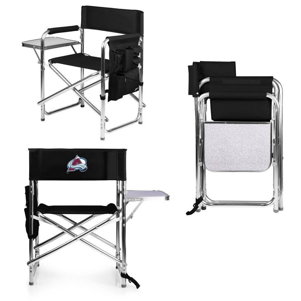 Colorado Avalanche Black Sports Chair