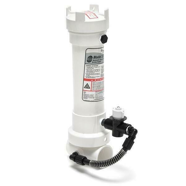 pentair rainbow 320 automatic in-line chlorine/bromine feeder r171096l