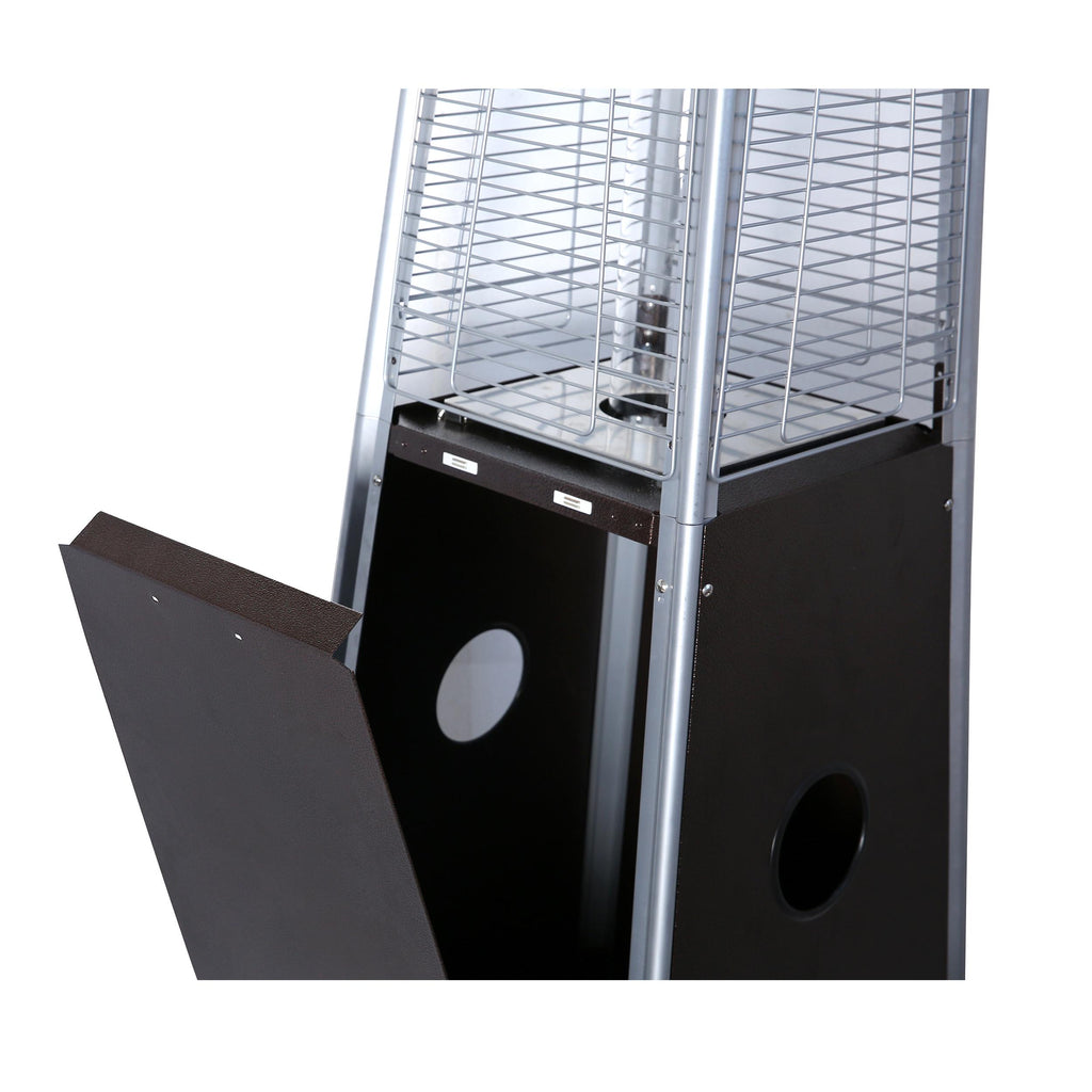 40000 BTU Patio Pyramid Flame Heater