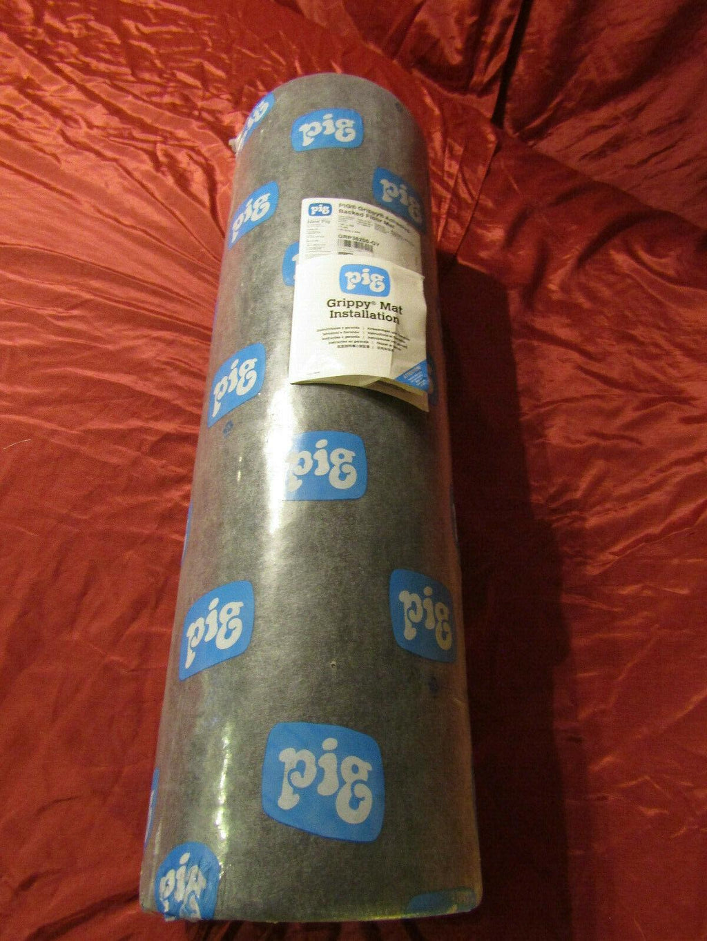 Pig Grippy Floor Mat- 36 in. x 100 ft.- GRAY-  NEW!  GRP36200-GY