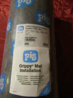 Pig Grippy Floor Mat- 36 in. x 100 ft.- GRAY-  NEW!  GRP36200-GY