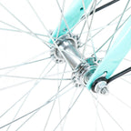 HOMBOM 26-Inch Womens Comfort Bikes Beach Cruiser Bike Single Speed Bicycle Comfortable Bicycle