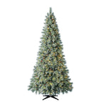 9 Ft Sparkling Amelia Pine LED Pre-Lit Artificial Christmas Tree with 600 Warm W