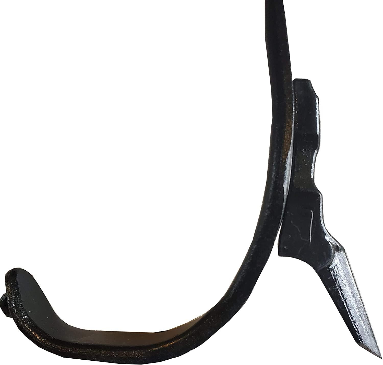 Evoke Gear Tree Climbing Spike Set Pole Spurs Adjustable with Standard Harness + Lanyard