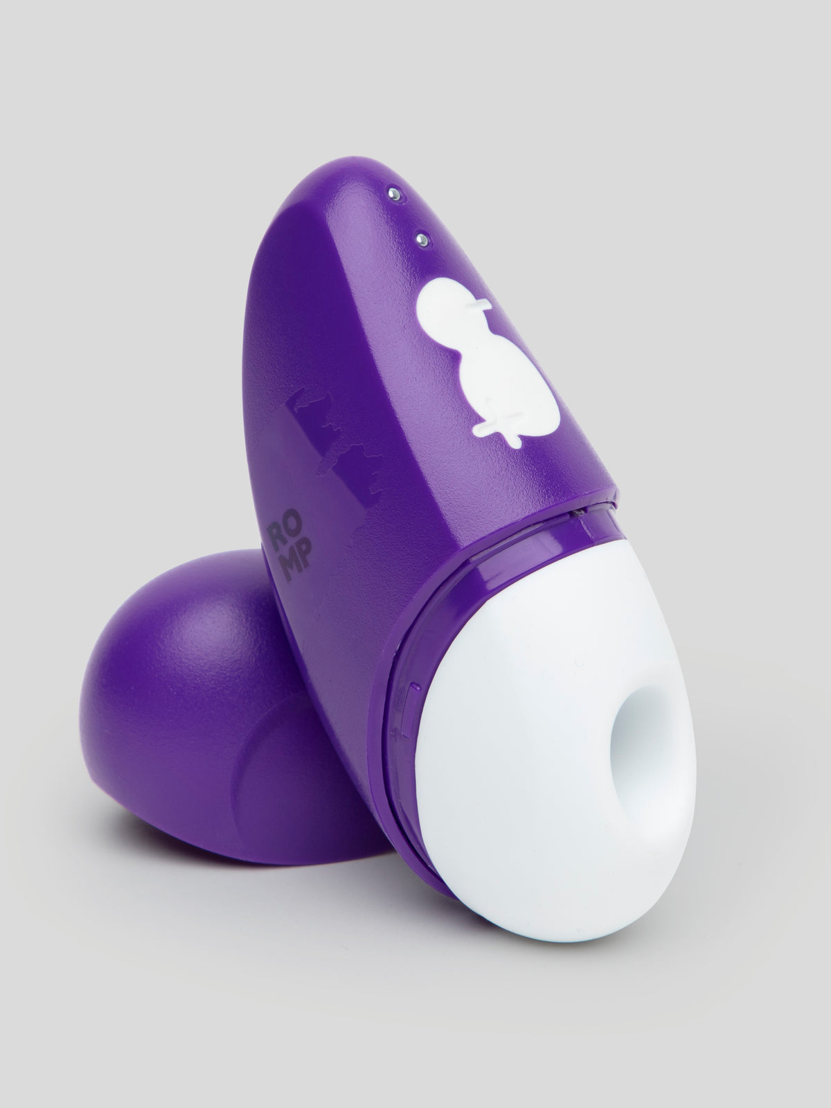 ROMP Rechargeable Travel Clitoral Suction Stimulator, Purple