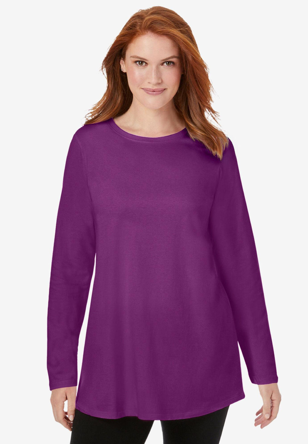 long sleeve crewneck perfect tunic