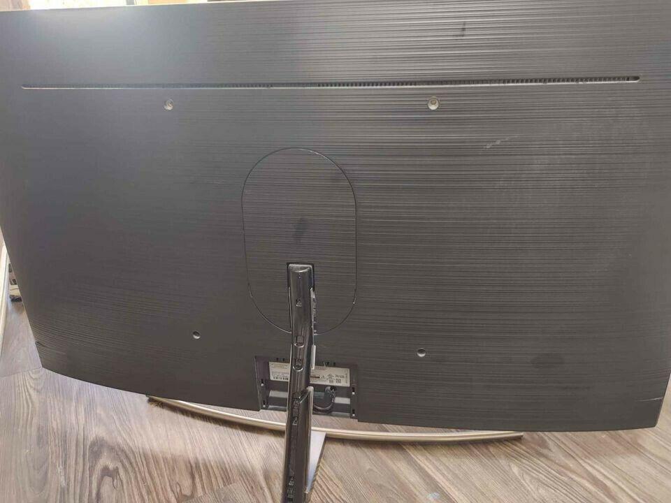 55" curved tv - samsung - qn55q7camfxza - needs one connect
