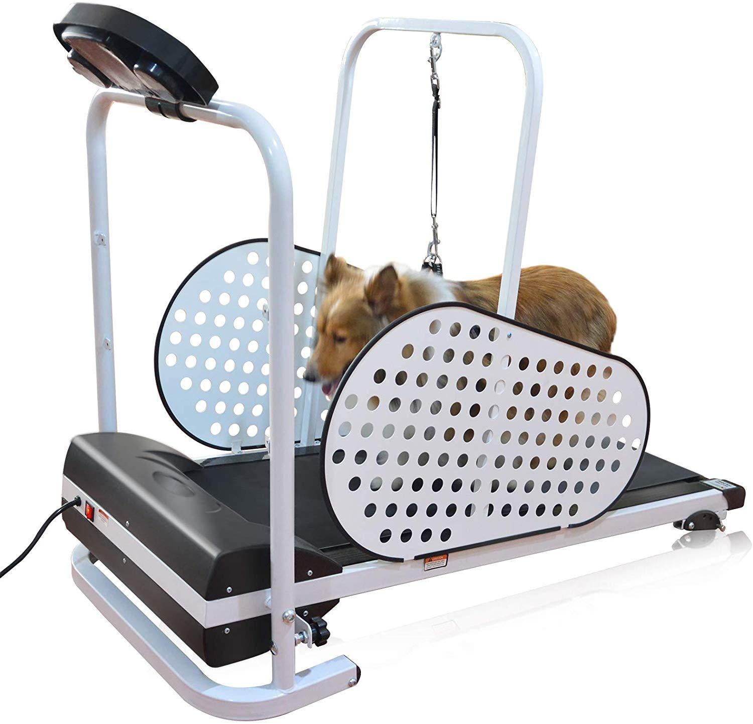 BINGBING Dog Treadmill, Pet Treadmill Smart and Motorized Treadmill for Small &amp; Medium Dogs