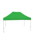 Athena 10 ft. x 15 ft. Green Cover White Frame Instant Pop Up Tent