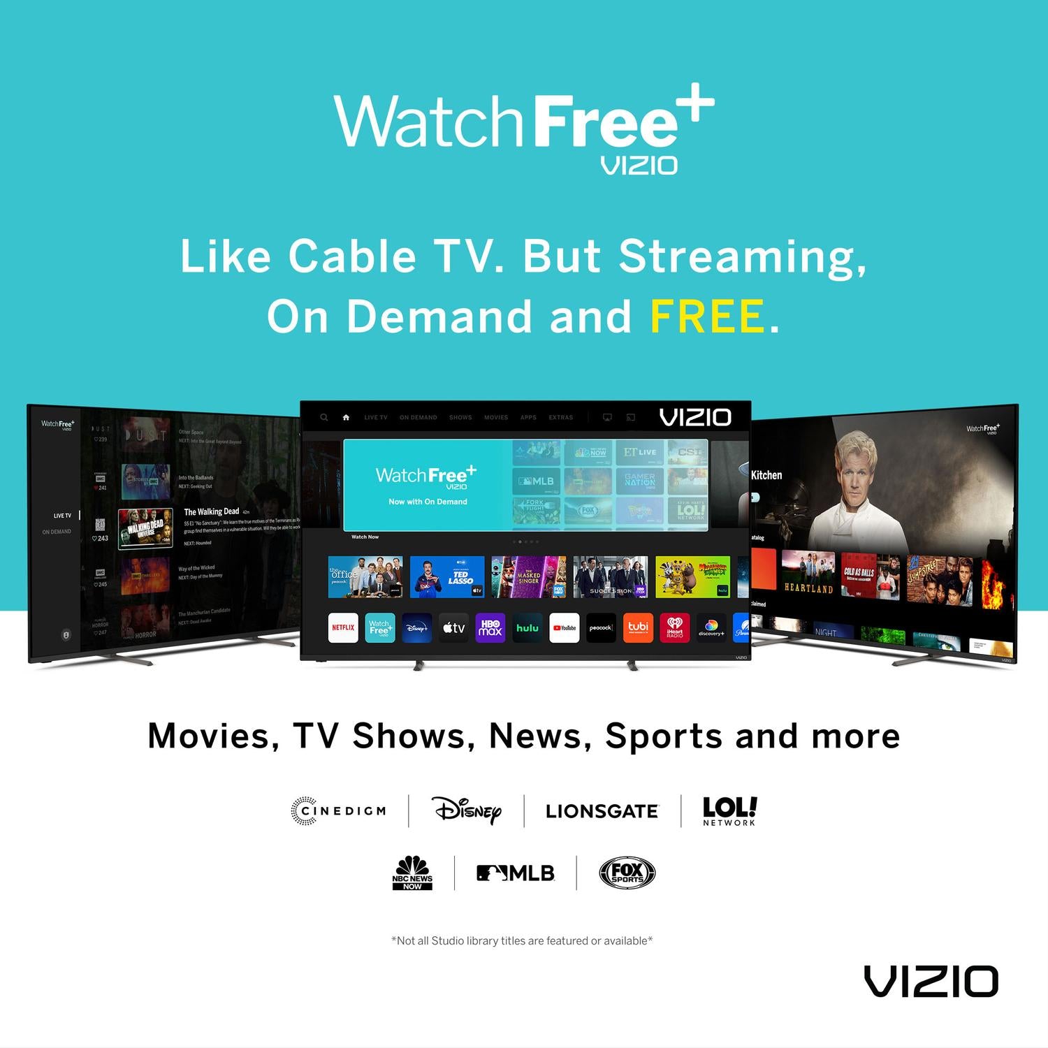 vizio 32" class d-series hd smart tv d32h-j09 (newest model)
