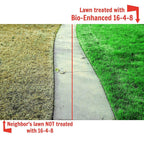 nature’s lawn &amp; garden - bio-enhanced 16-4-8 liquid lawn fertilizer for all grass types, with humic &amp; fulvic acid, molasses, and kelp seaweed - non-toxic, pet-safe (4 gallon bundle)