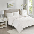 Comfort Classics All Season Exra Long Cotton Cover Down Comforter, King