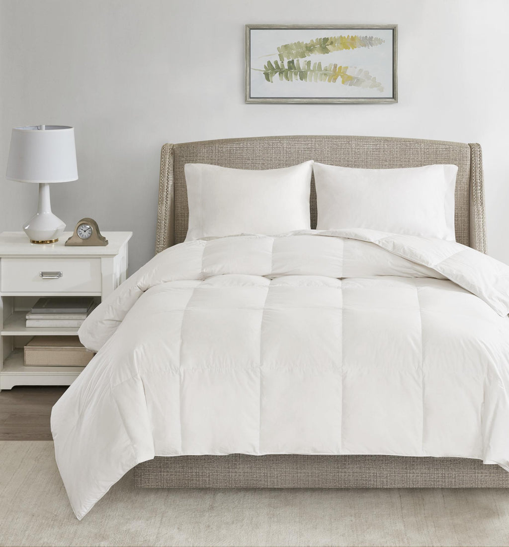 Comfort Classics All Season Exra Long Cotton Cover Down Comforter, King