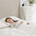 Comfort Classics All Season Exra Long Cotton Cover Down Comforter, King