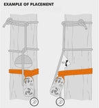 Climbing Technology Pulley for Tree Felling for high Loads 80 kN Grizzly