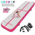 Pink 5m/16ft Inflatable Air Track Tumbling Gymnastic Mat Floor Home Training W/ Pump Fbsport