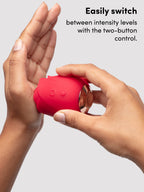 Lovehoney Rose Clitoral Suction Stimulator, Red