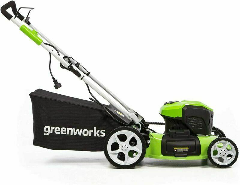 Greenworks 13 Amp 21-Inch Electric Lawn Mower, MO13B00 13