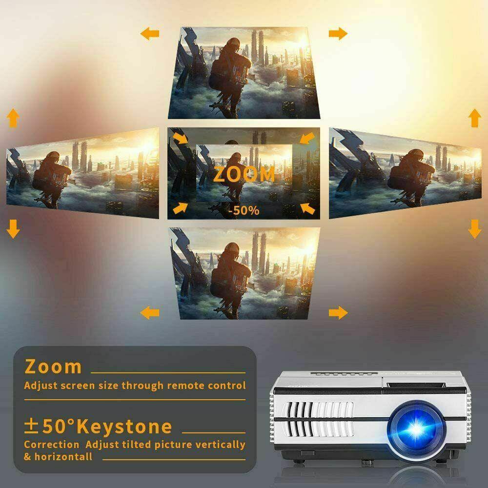 eug smart android projector 1080p home theater proyector bt netflix hdmi usb tv