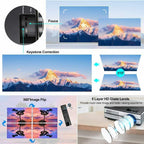 eug smart android projector 1080p home theater proyector bt netflix hdmi usb tv