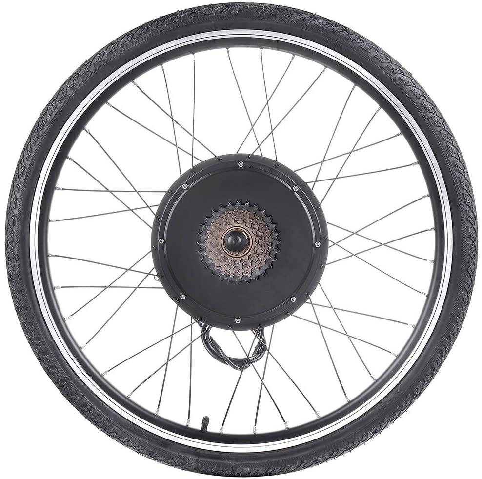 AW 26"x1.75" Rear Wheel 48V 1000W Electric Bicycle Motor Kit E-Bike Cycling Hub Conversion Dual Mode Controller