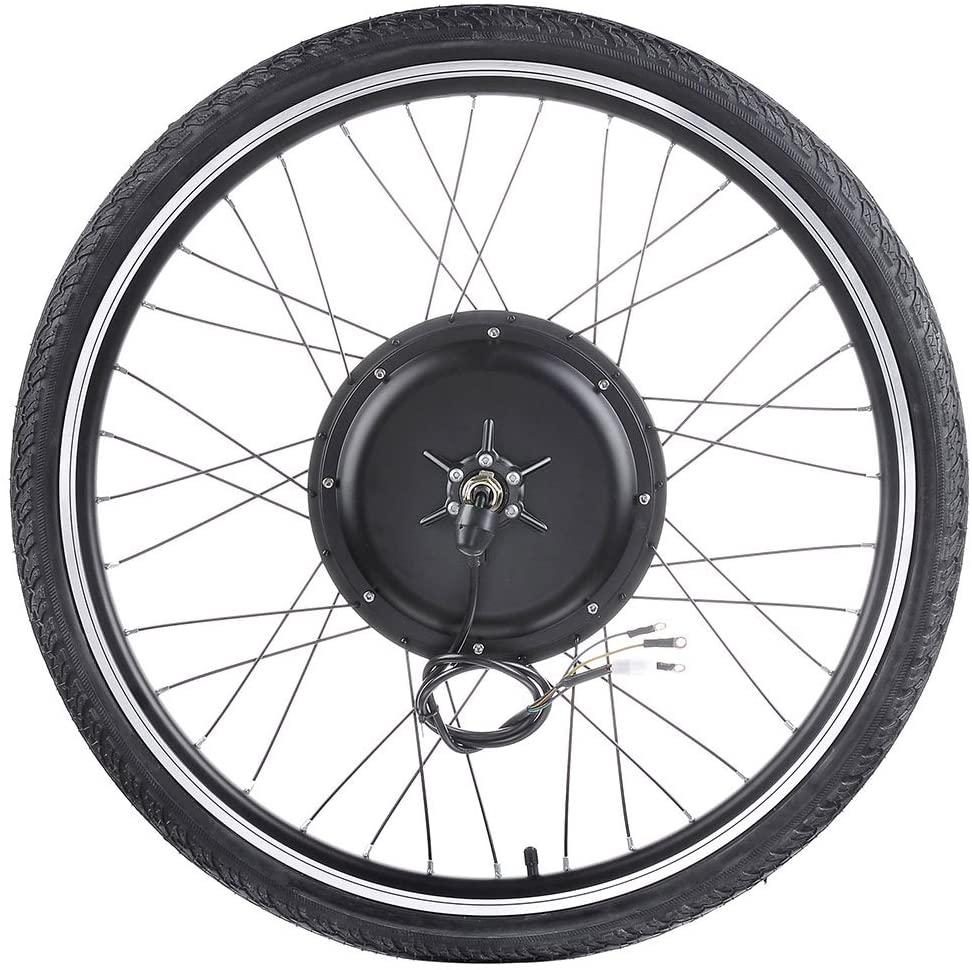 AW 26"x1.75" Rear Wheel 48V 1000W Electric Bicycle Motor Kit E-Bike Cycling Hub Conversion Dual Mode Controller