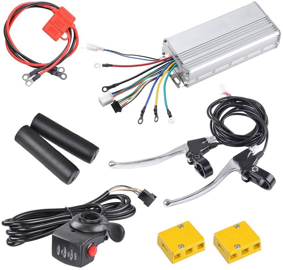 AW 26"x1.75" Rear Wheel 48V 1000W Electric Bicycle Motor Kit E-Bike Cycling Hub Conversion Dual Mode Controller